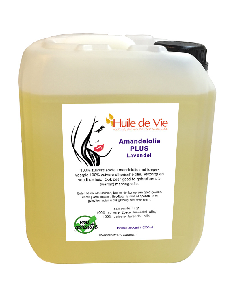Amandelolie PLUS Lavendel 5 Liter zuiver