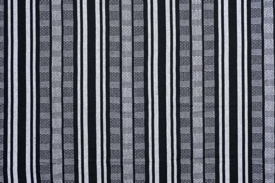 Hangmat Hammock 'Comfort' Black White /zwart wit. 2 persoons