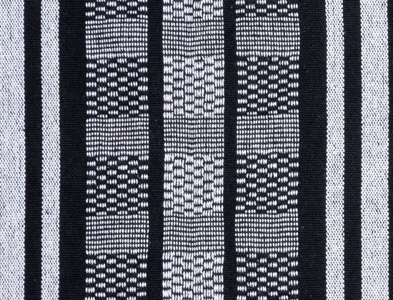 Hangmat Hammock 'Comfort' Black White /zwart wit. 2 persoons