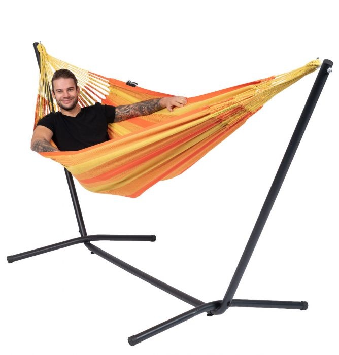 Hangmat Hammock 'Dream' Orange / oranje. 1 persoons