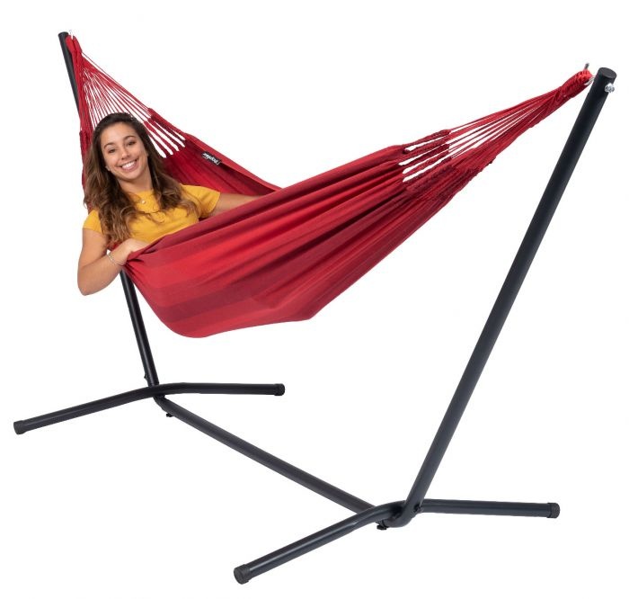 Hangmat Hammock 'Dream' Red / rood. 1 persoons