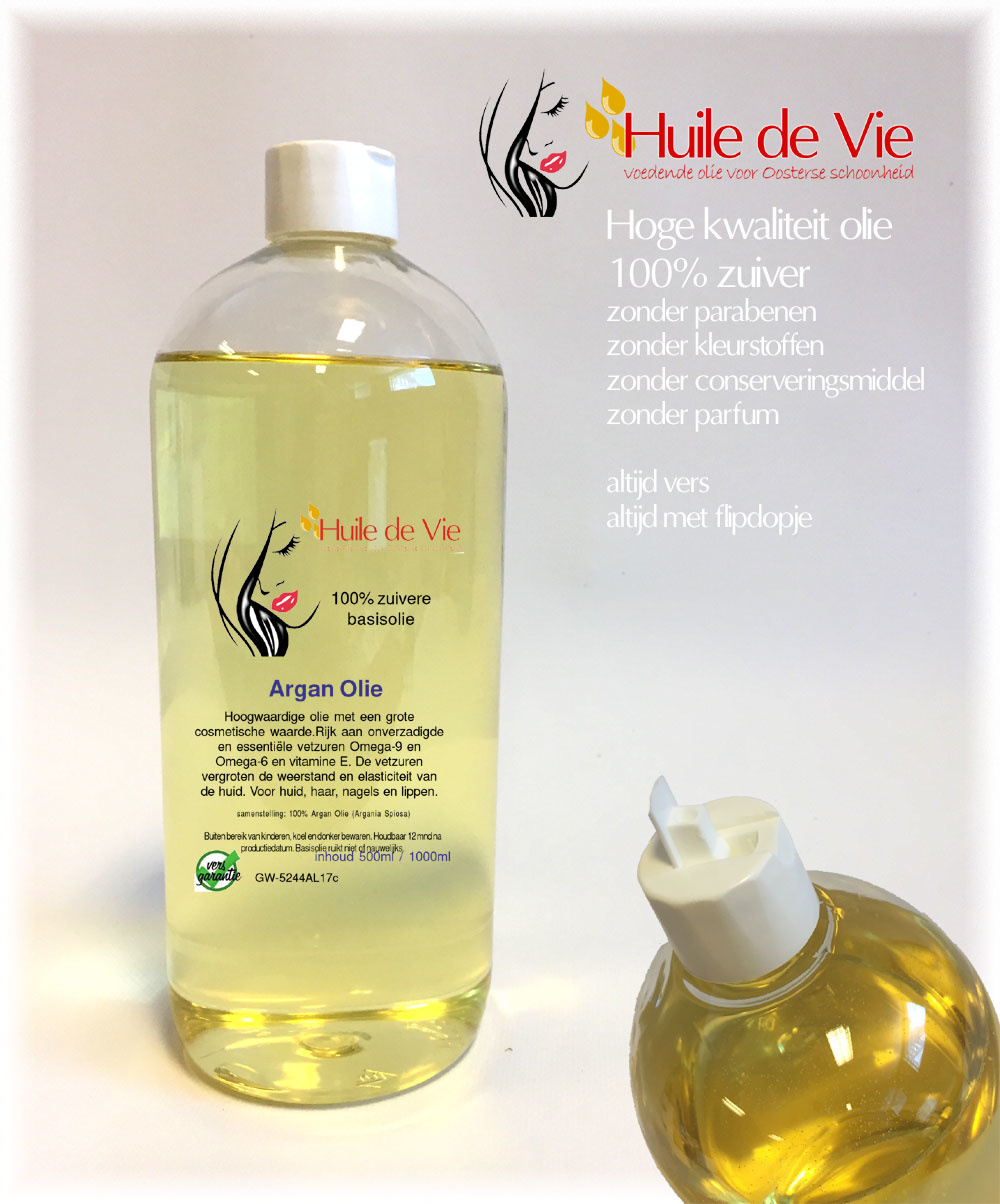 Arganolie massage 1000ml
