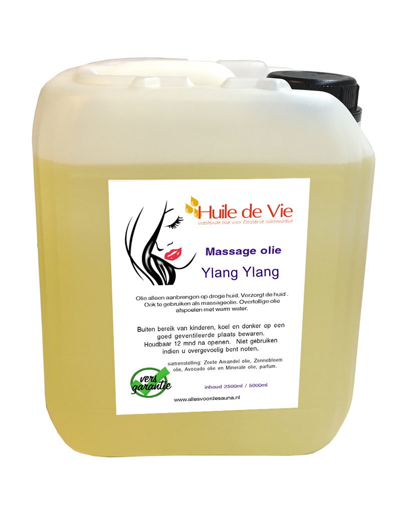 Massage olie ylang ylang jerrycan. afspoelbaar