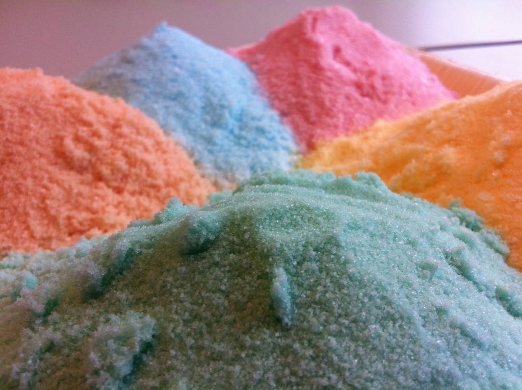 Scrubzout pakket 5 x 700 gram verschillende geuren