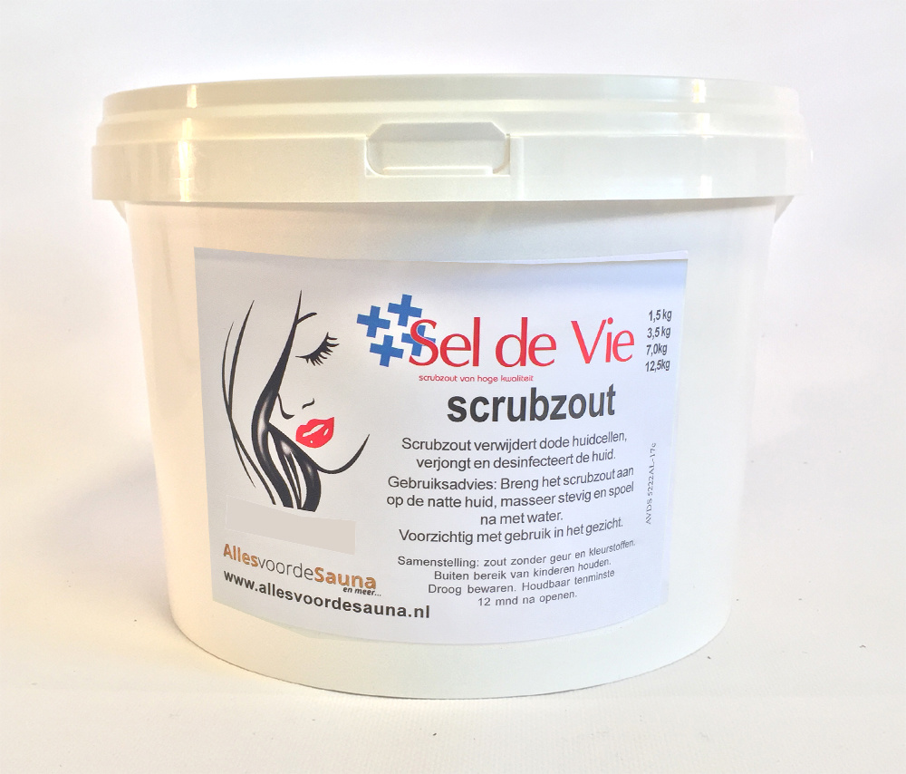 Scrubzout 1000 bloemen (geel) vanaf 300gram