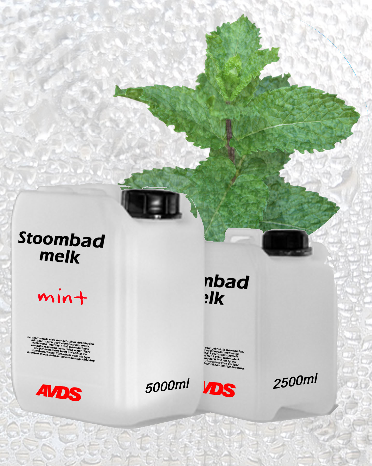 Mint stoombadmelk