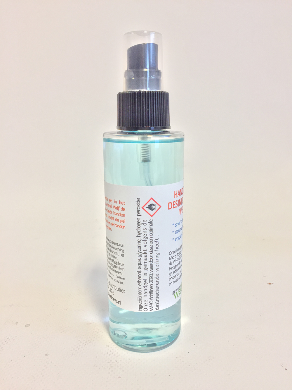 Handlotion met desinfecterende werking 150ml sprayflacon