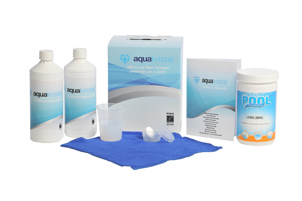 All-in-one Water treatment voor Swimspa