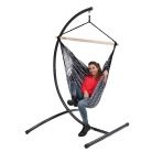Hangstoel 'Comfort' Black White