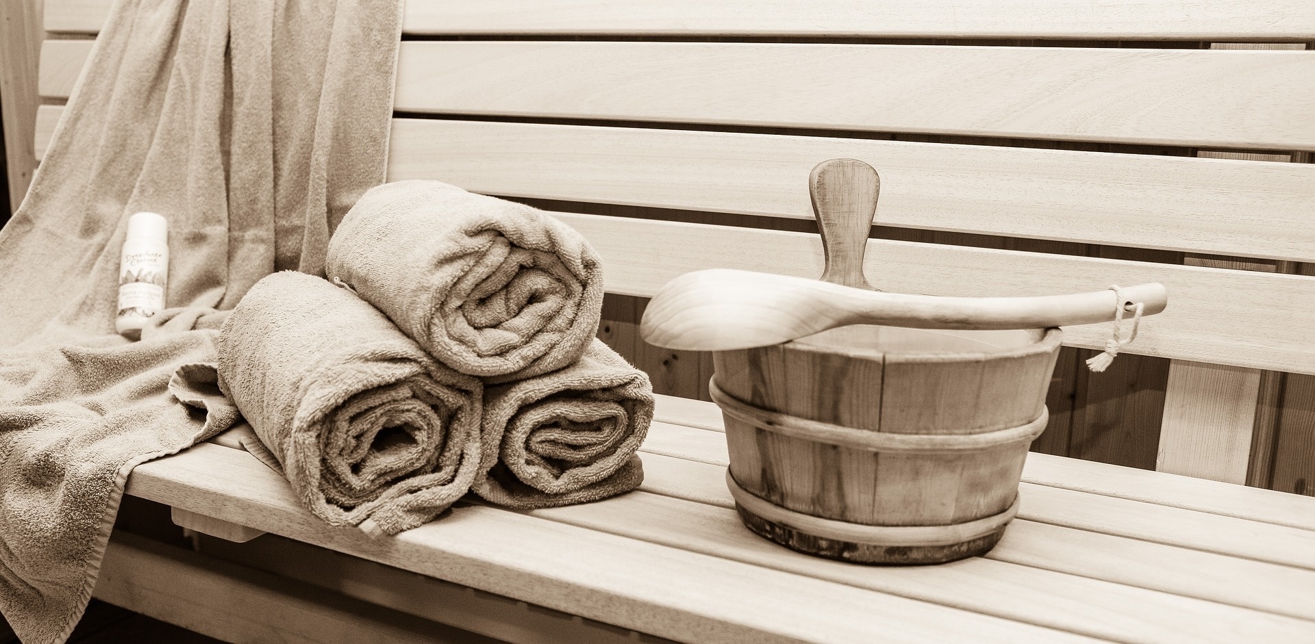 Een "Potje" Sauna. Wellnessgeuren voor Sauna en Spa