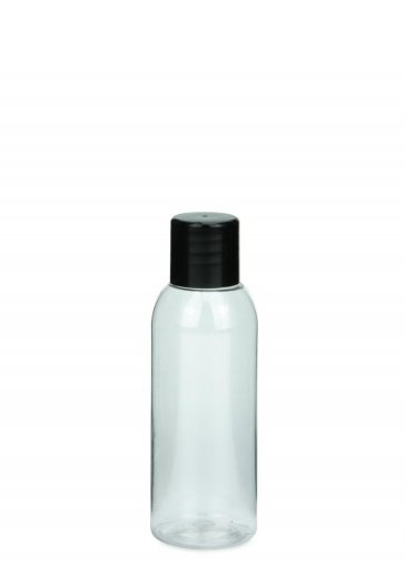 Leeg flesje 50ml PET Glashelder 18-415