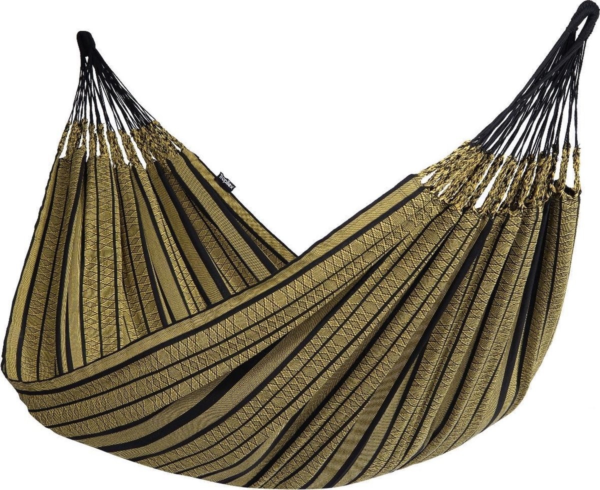 Hangmat Familie 'Black Edition' Mint/paars/goud