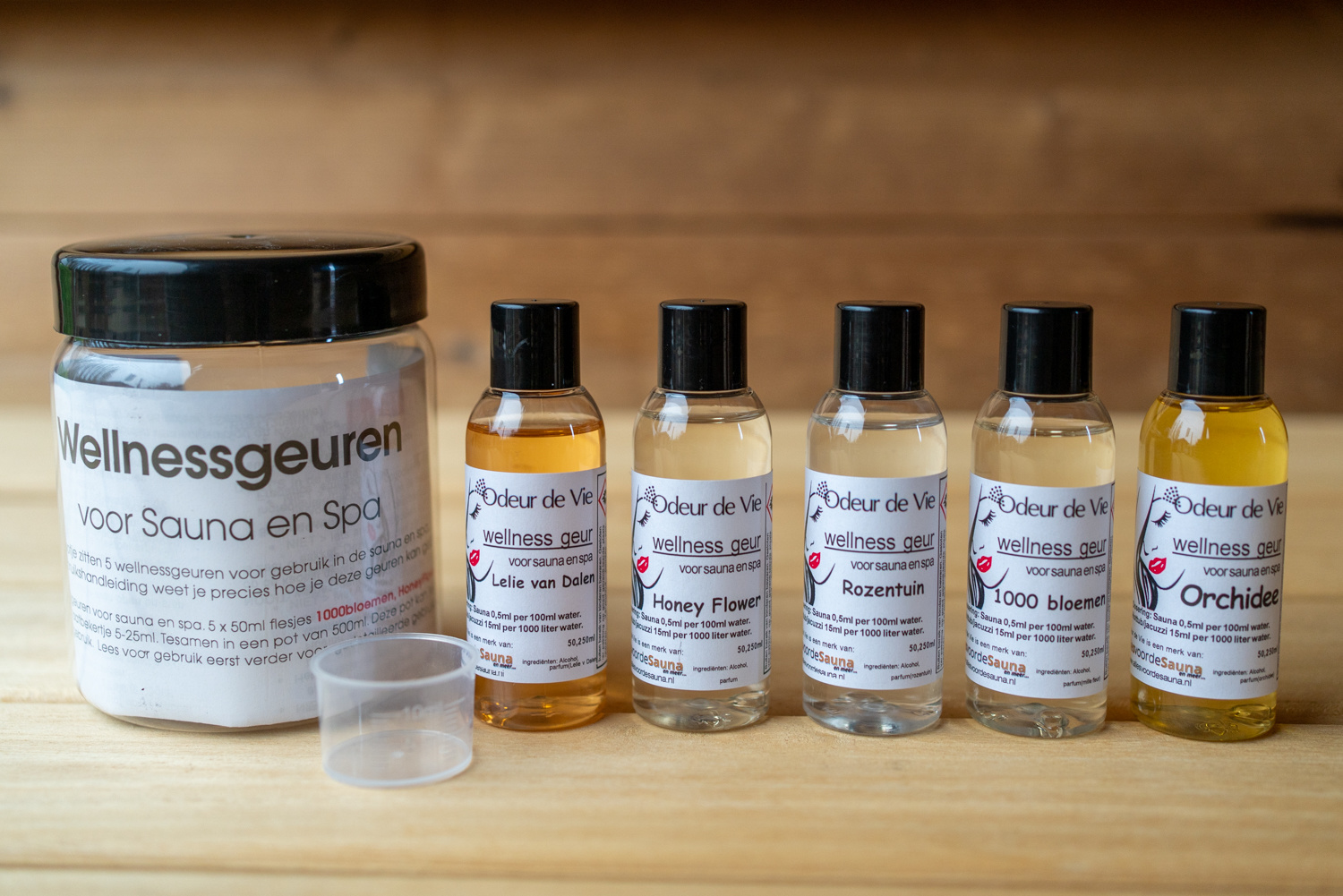 Een "Potje" Bloemen. Wellnessgeuren voor Sauna en Spa