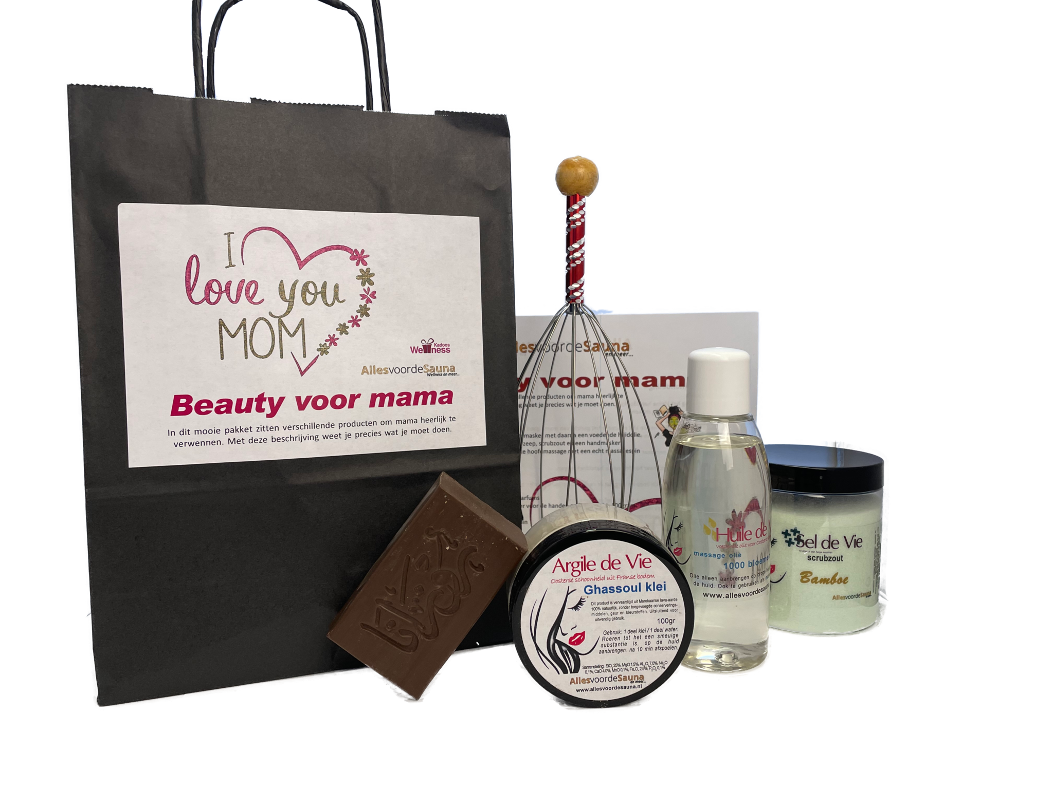Mama Wellnesspakket. Geef mama zelf een schoonheidsbehandeling