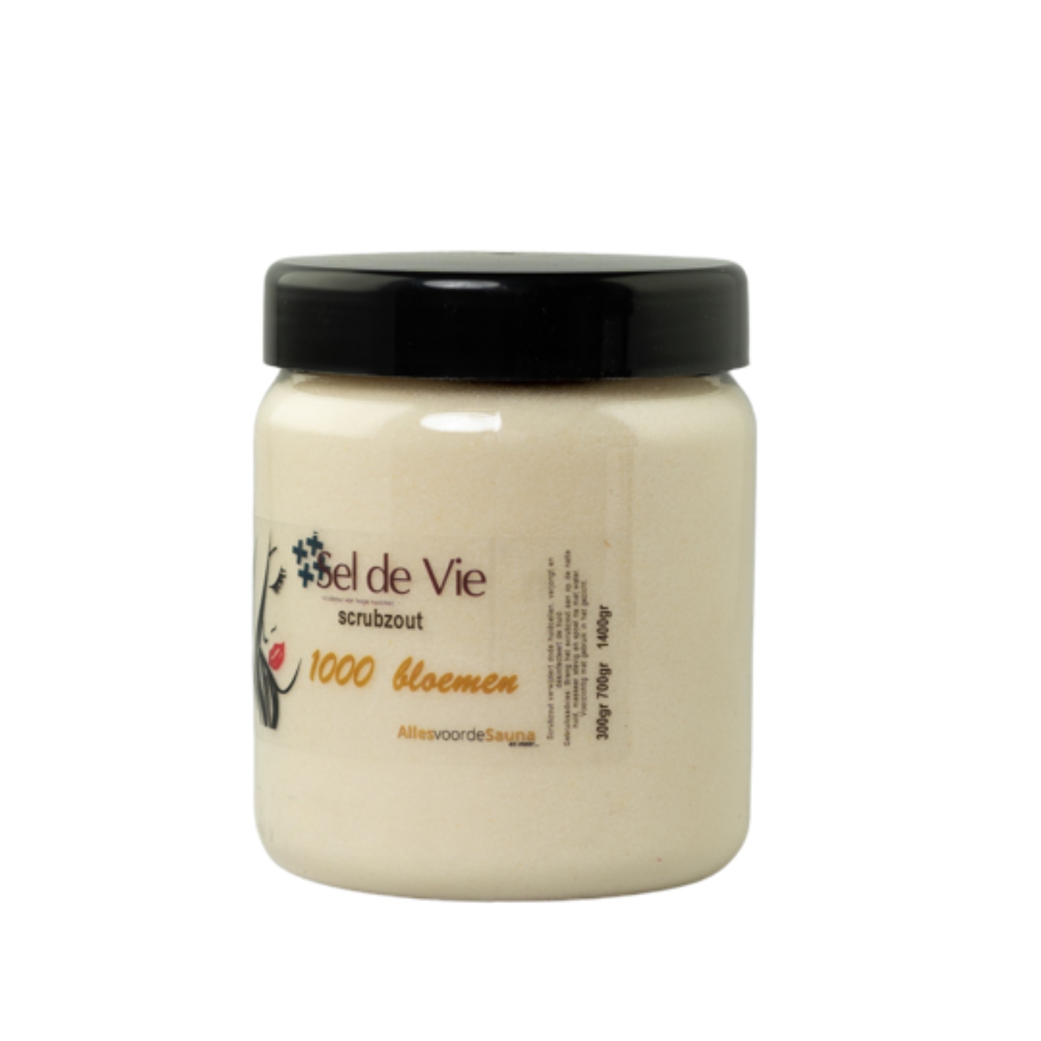 Scrubzout 1000 bloemen (geel) vanaf 300gram