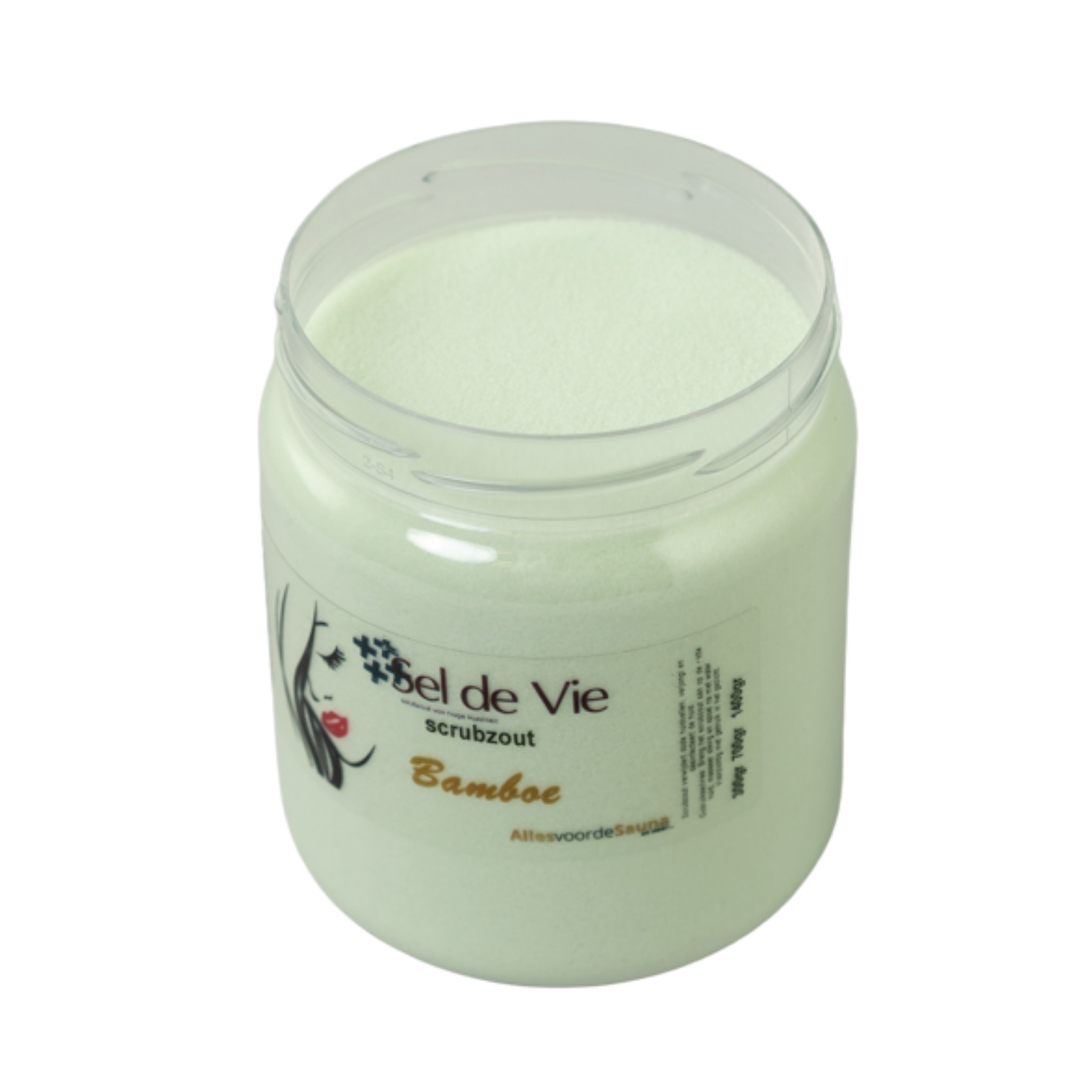 Scrubzout Bamboe (groen) vanaf 300 gram