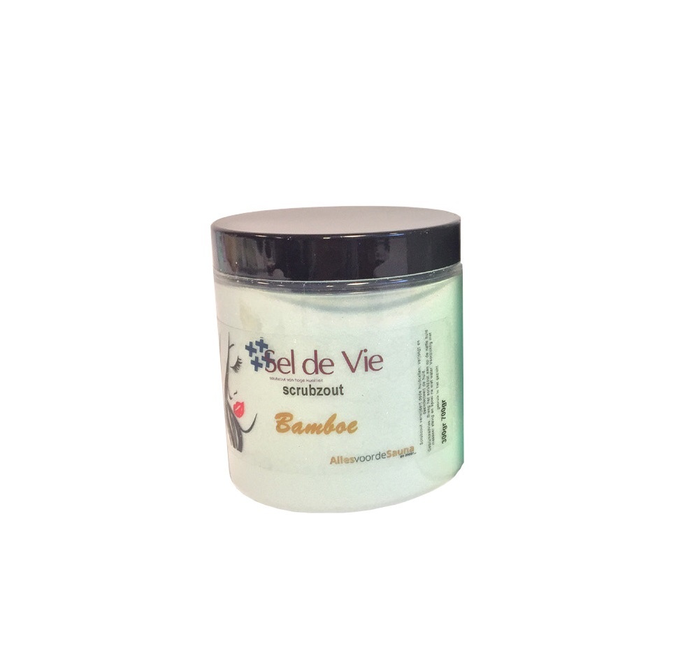 Scrubzout Bamboe (groen) vanaf 300 gram