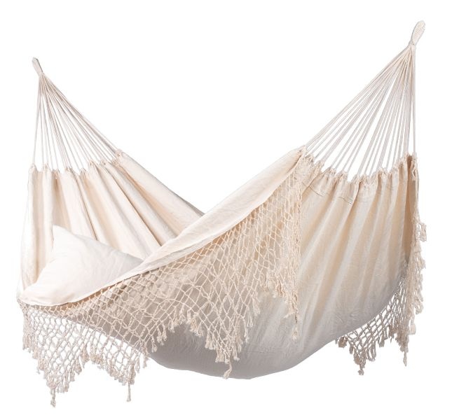 Hammock 'DeLuxe' Black of white
