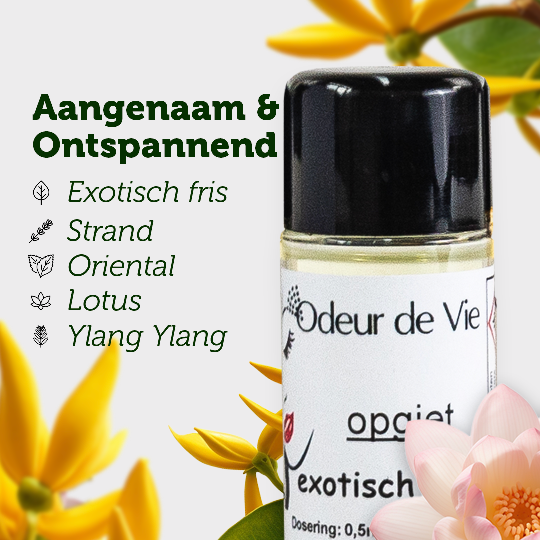 Cadeaupakket Sauna opgiet geur: 5x Exotisch