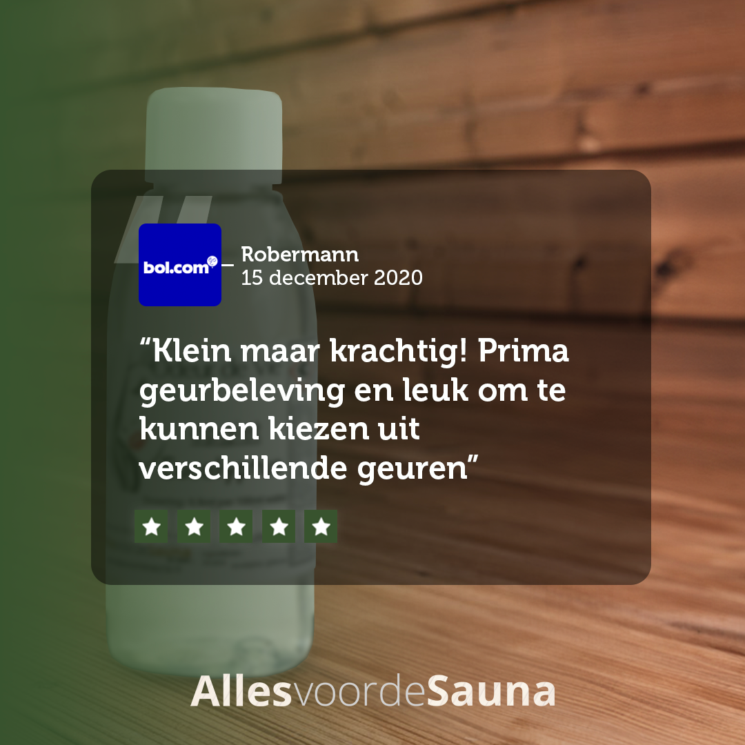 Cadeaupakket Sauna opgiet geur: 5x Exotisch