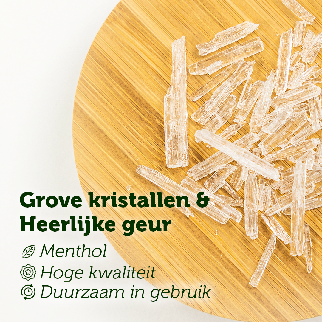 Menthol kristallen