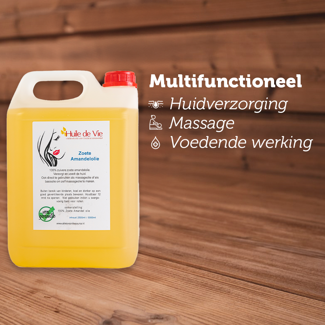 Amandelolie 100% zuiver 5 Liter