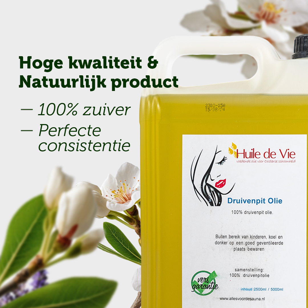 Zuivere Druivenpitolie 5000ml