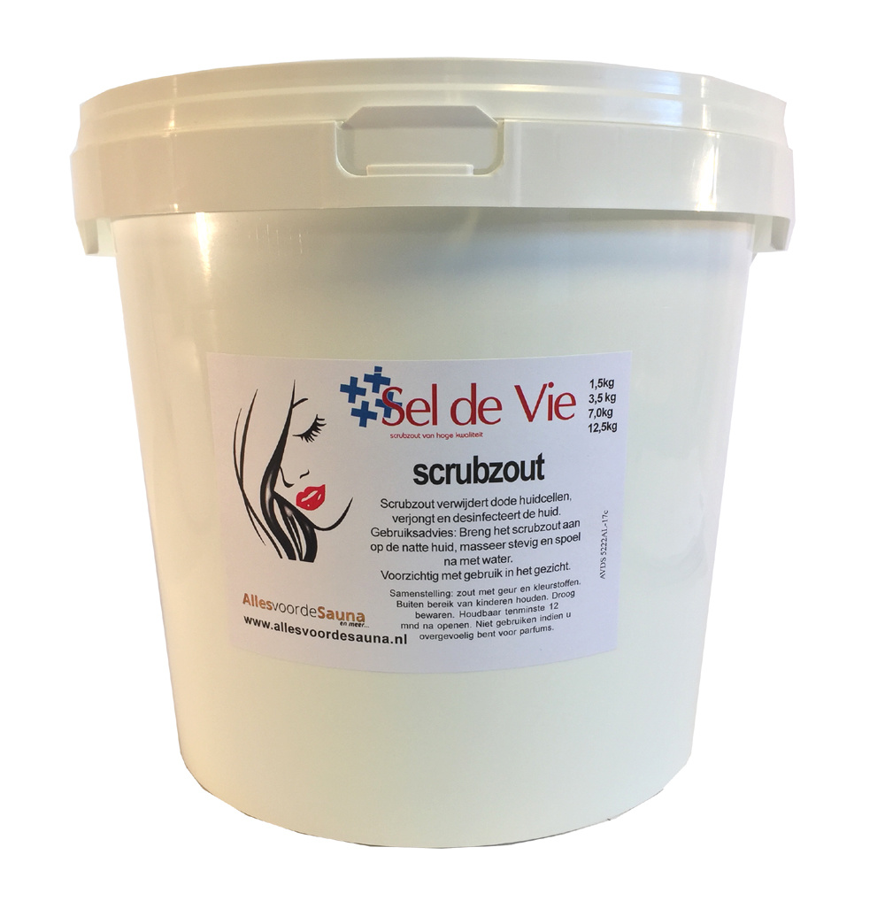 Sel de Vie Scrubzout Lavendel (paars) va 300gr -oude EAN