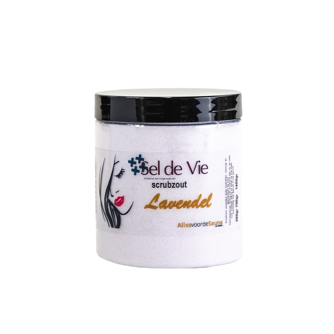 Sel de Vie Scrubzout Lavendel (paars) va 300gr -oude EAN