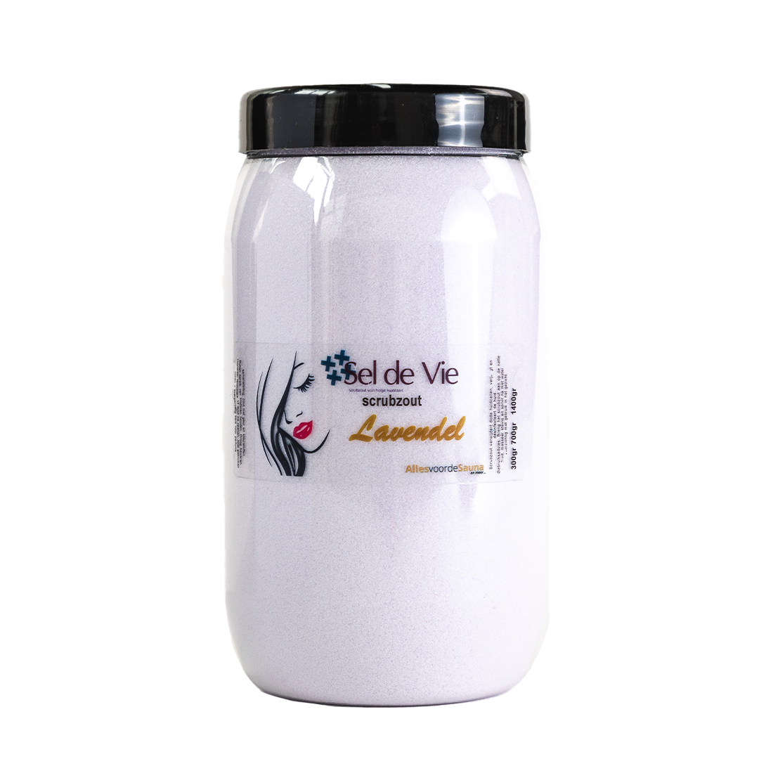 Sel de Vie Scrubzout Lavendel (paars) va 300gr -oude EAN