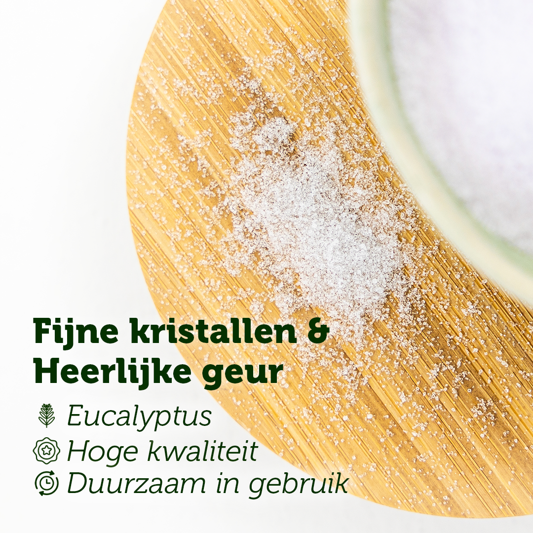 Scrubzout Eucalyptus (groen) vanaf 300 gram - Copy