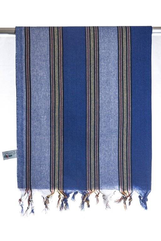 Hamamdoek "Classic" Blauw gestreept