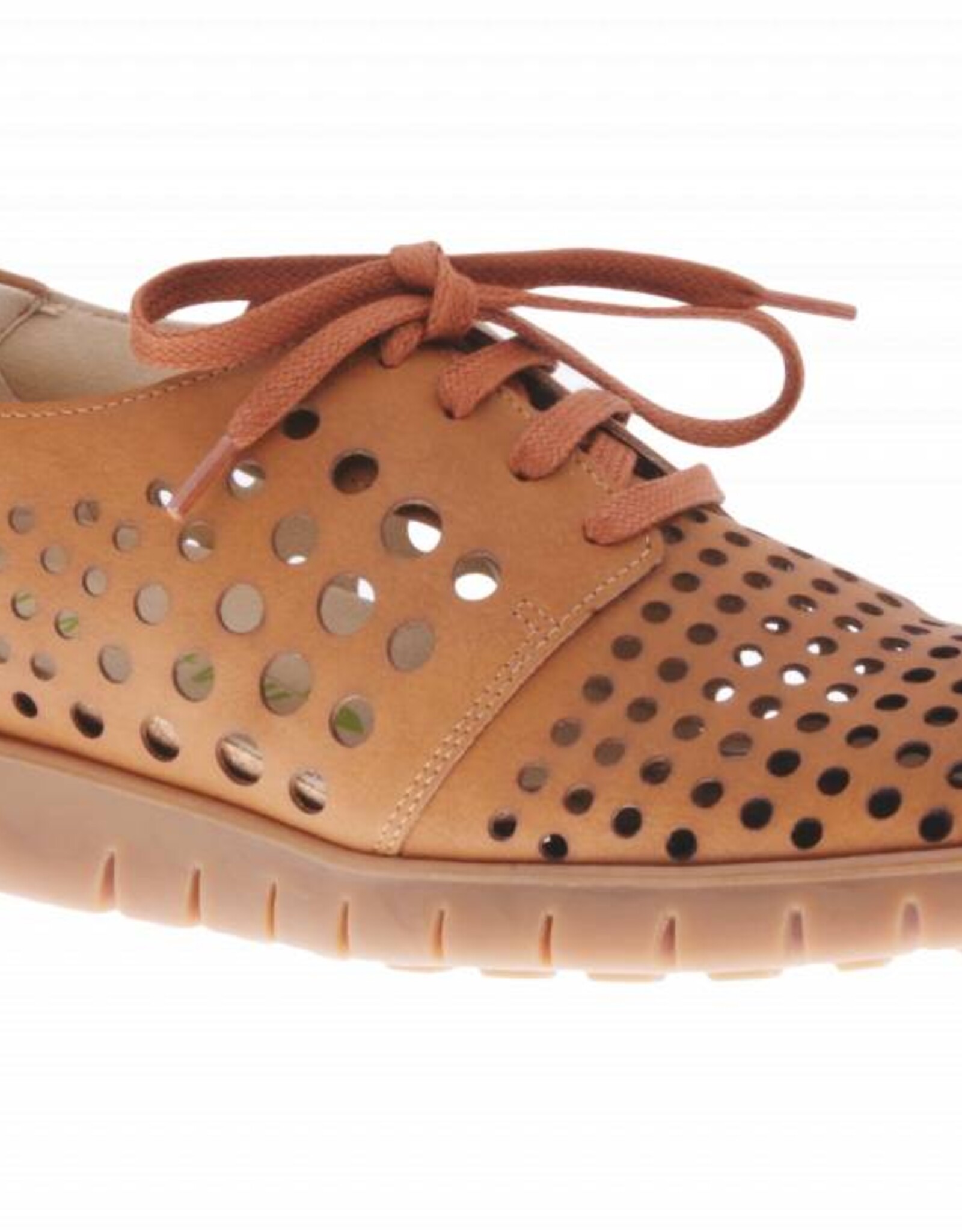 PRETTY&FAIR Cognac sneaker - vegan -  Dalia Cognac - PF2010-V