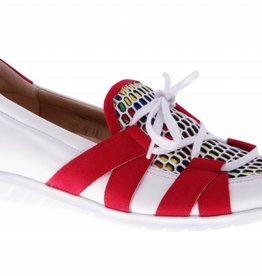 Colorful red slip on's - vegan -PF2007-V