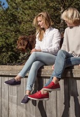 PRETTY&FAIR Blue slip on's - vegan - Dalia Blue - PF2009-V