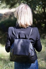 PRETTY&FAIR Black combat backpack - vegan - BAG 4705-V