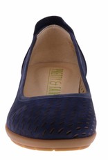 PRETTY&FAIR Blauwe ballerina's - Nobuck Blue - PF2011