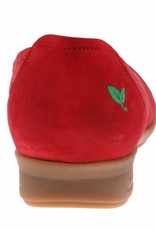 PRETTY&FAIR Red ballerina's - Nobuck Red - PF2011