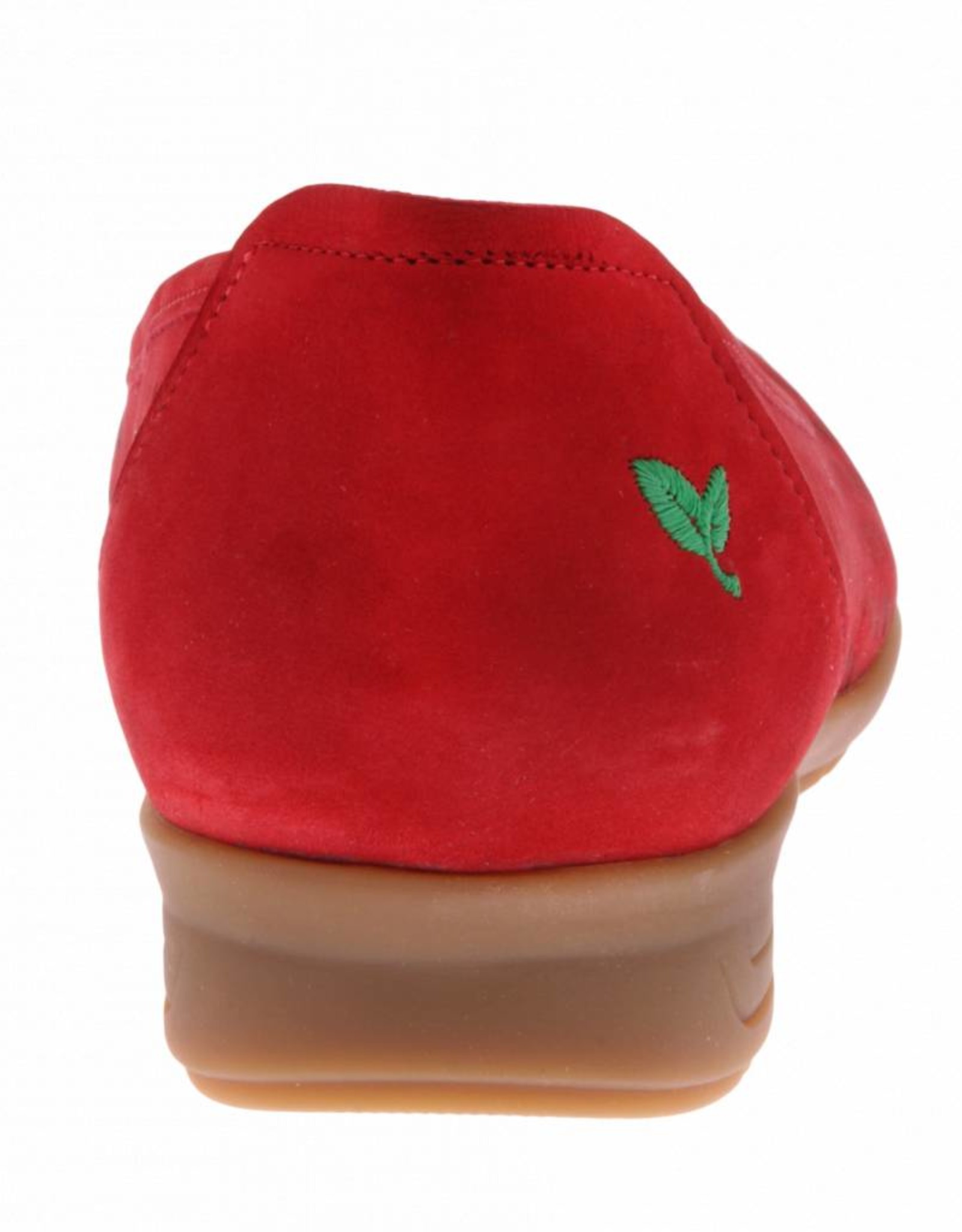 PRETTY&FAIR Red ballerina's - Nobuck Red - PF2011