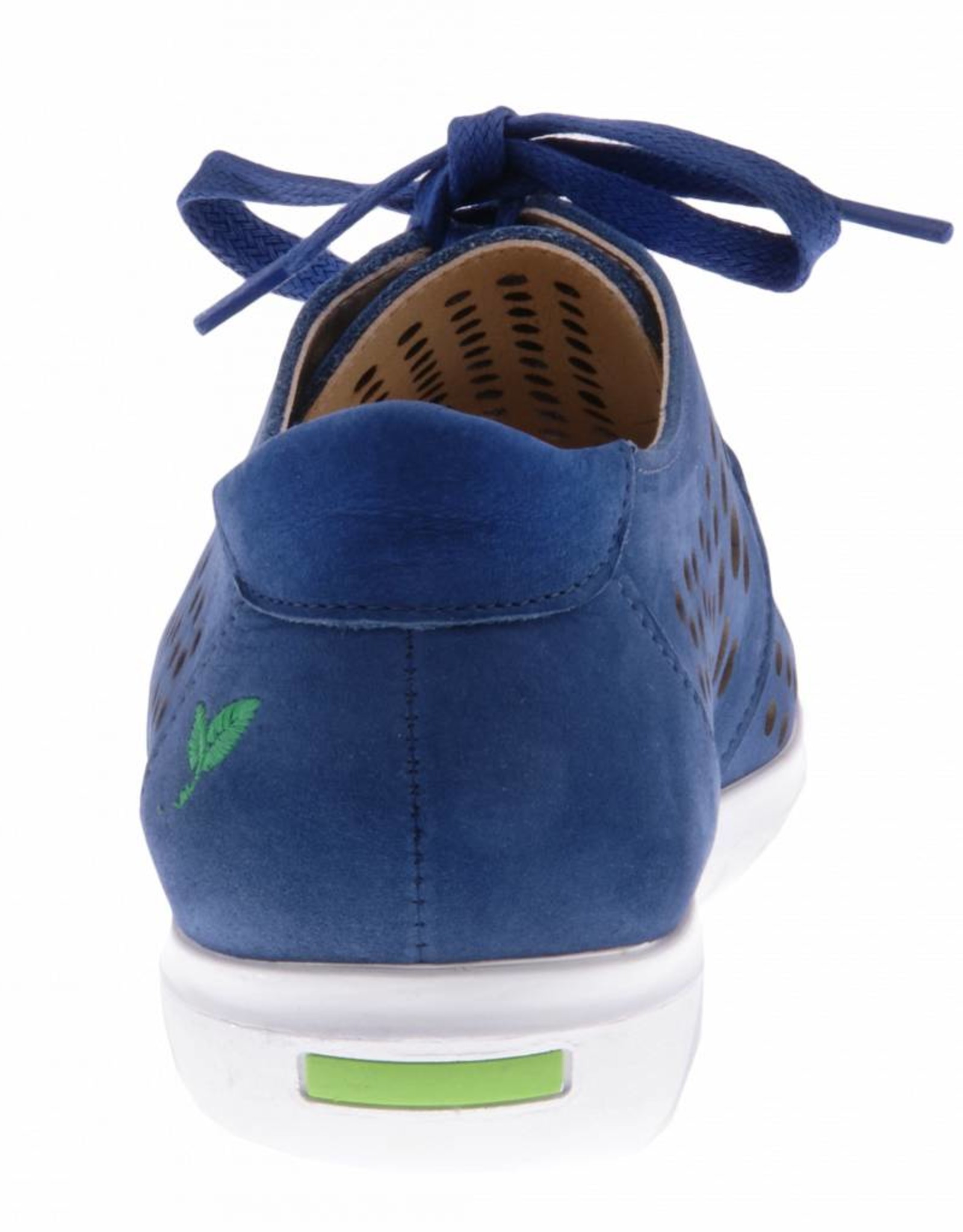PRETTY&FAIR Blauwe sneaker - Nobuck Jeans - PF2010