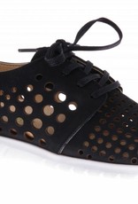 PRETTY&FAIR Zwarte sneaker - Nobuck Black - PF2010