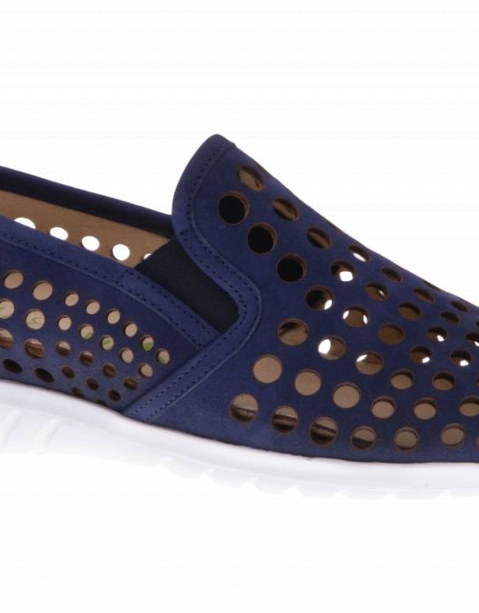 PRETTY&FAIR Blue slip on's - Nobuck Blue - PF2009