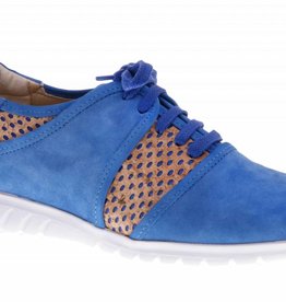 Blauwe sneakers met kurk - PF2003