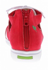 PRETTY&FAIR Coloful red slip on's - vegan - Multi Red - Nappa White - PF2008-V