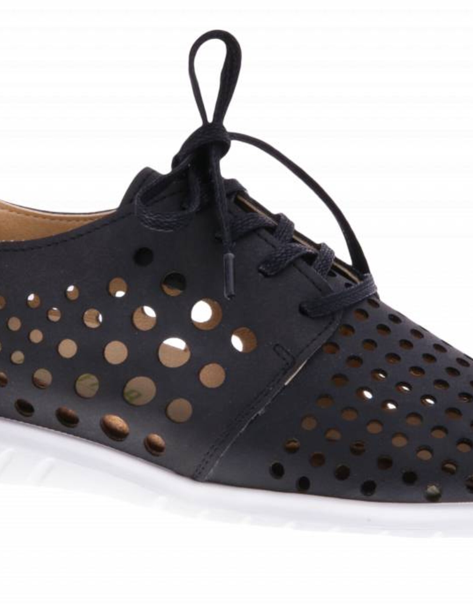 PRETTY&FAIR Zwarte sneaker - vegan -  Dalia Black - PF2010-V