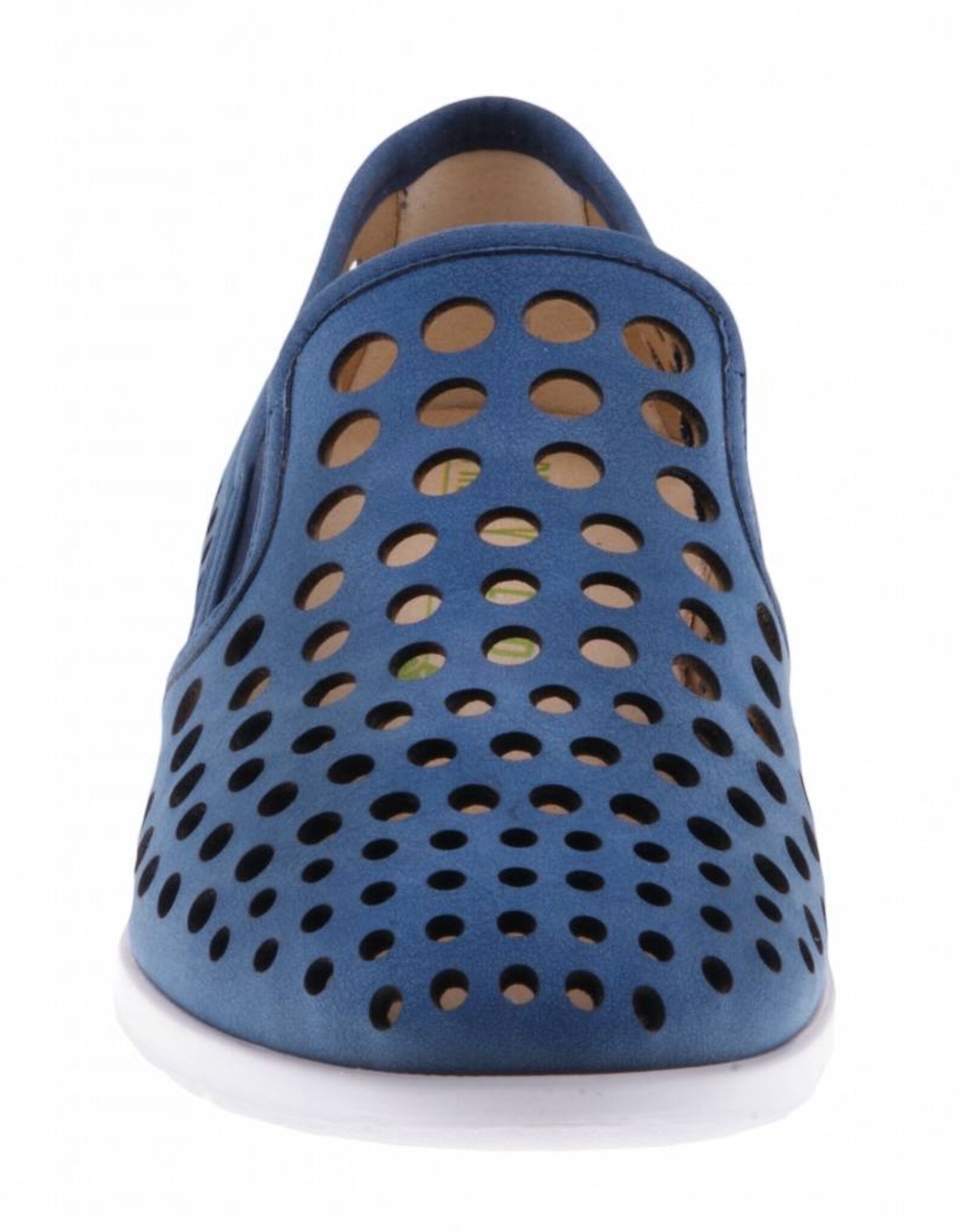 PRETTY&FAIR Blue slip on's - vegan - Dalia Blue - PF2009-V