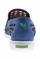 PRETTY&FAIR Blue slip on's - vegan - Dalia Blue - PF2009-V