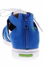 PRETTY&FAIR Kleurrijke blauwe instappers - vegan - Multi Cobalt - Nappa White - PF2008-V