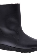 PRETTY&FAIR Black tube with faux-fur lining - vegan - Microsport Black - Faux Fur - PF3010-V