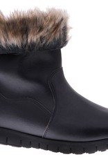 PRETTY&FAIR Zwarte tube met faux-fur voering - Microsport Black - Faux Fur - PF3010-V